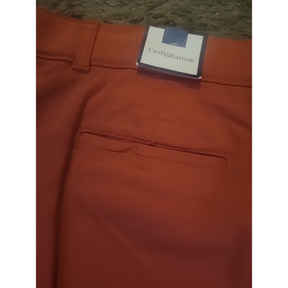 Croft & Barrow Classic Fit Capri Pants Women's 16 Faded Rose Slimming - Picture 9 of 14